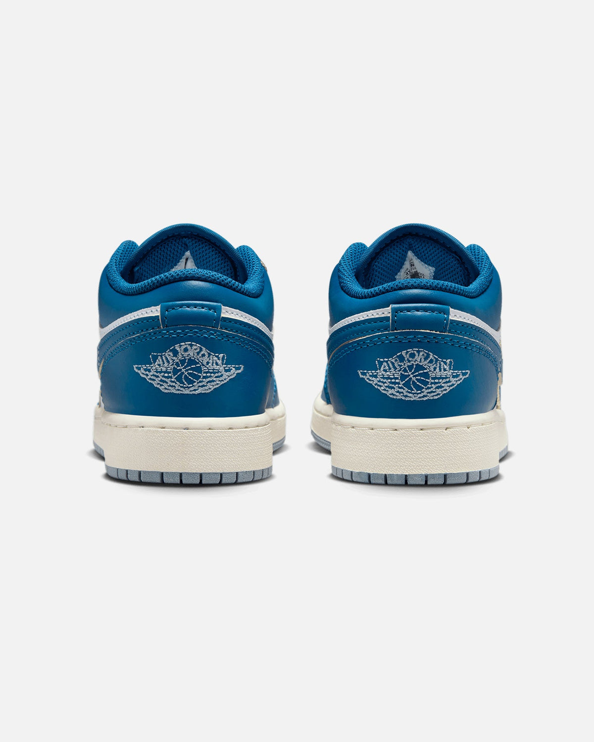 HOT Products Jordan Kids' Air Jordan 1 Low SE (GS) White/Industrial Blue