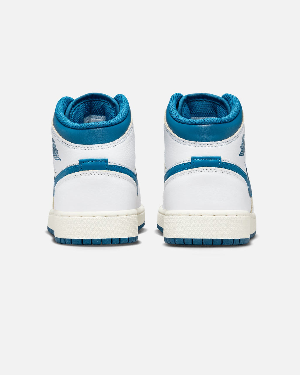 HOT Products Jordan Kid's Air Jordan 1 Mid SE (GS) White/Industrial Blue