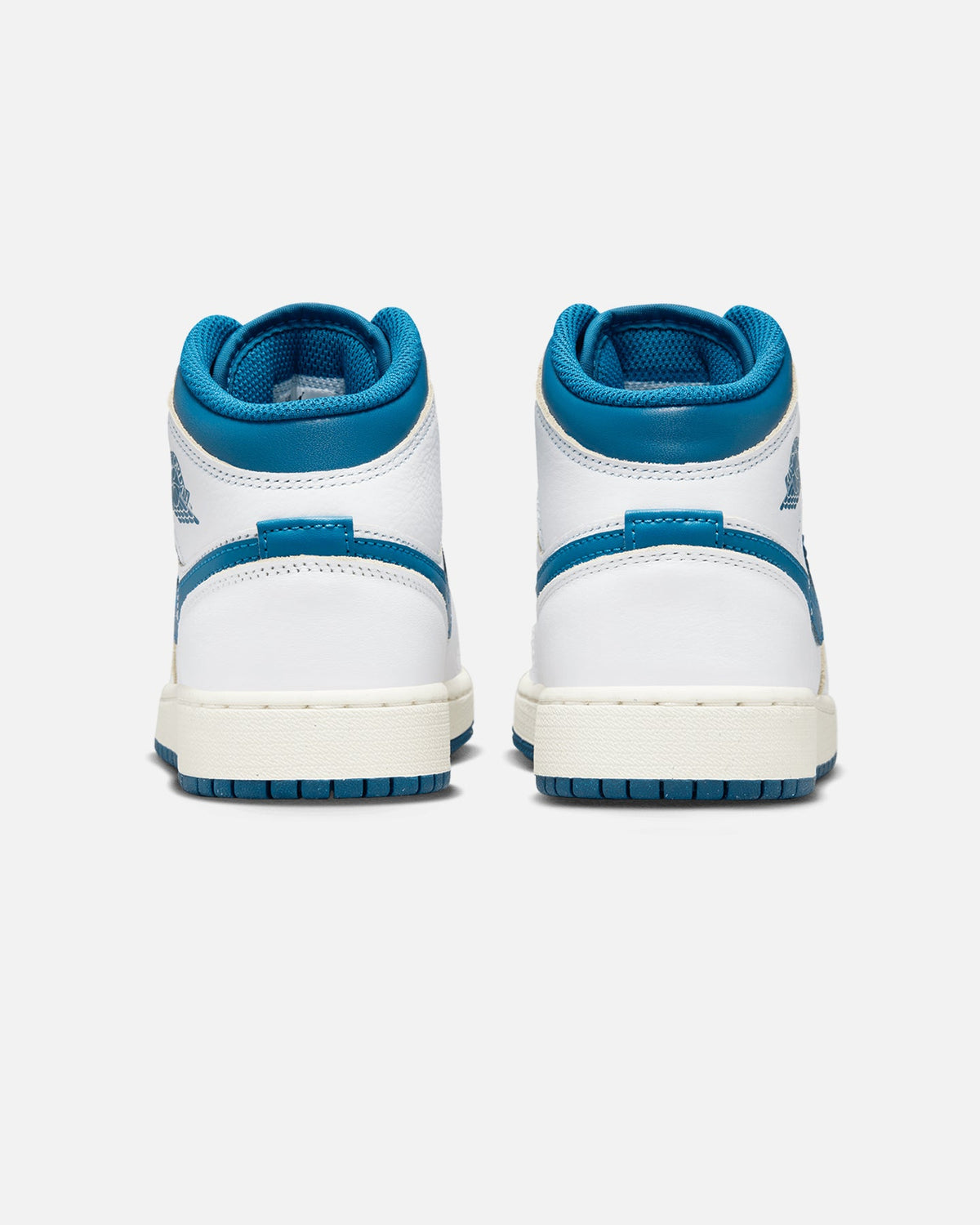 HOT Products Jordan Kid's Air Jordan 1 Mid SE (GS) White/Industrial Blue
