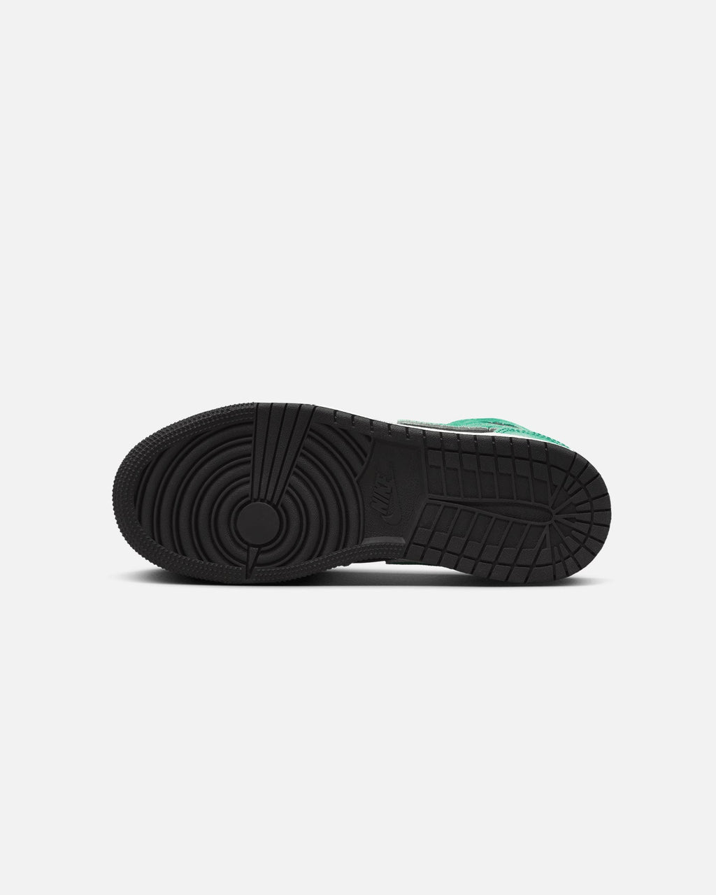 HOT Products Jordan Kids' Air Jordan 1 Mid SE (GS) Black/Pine Green