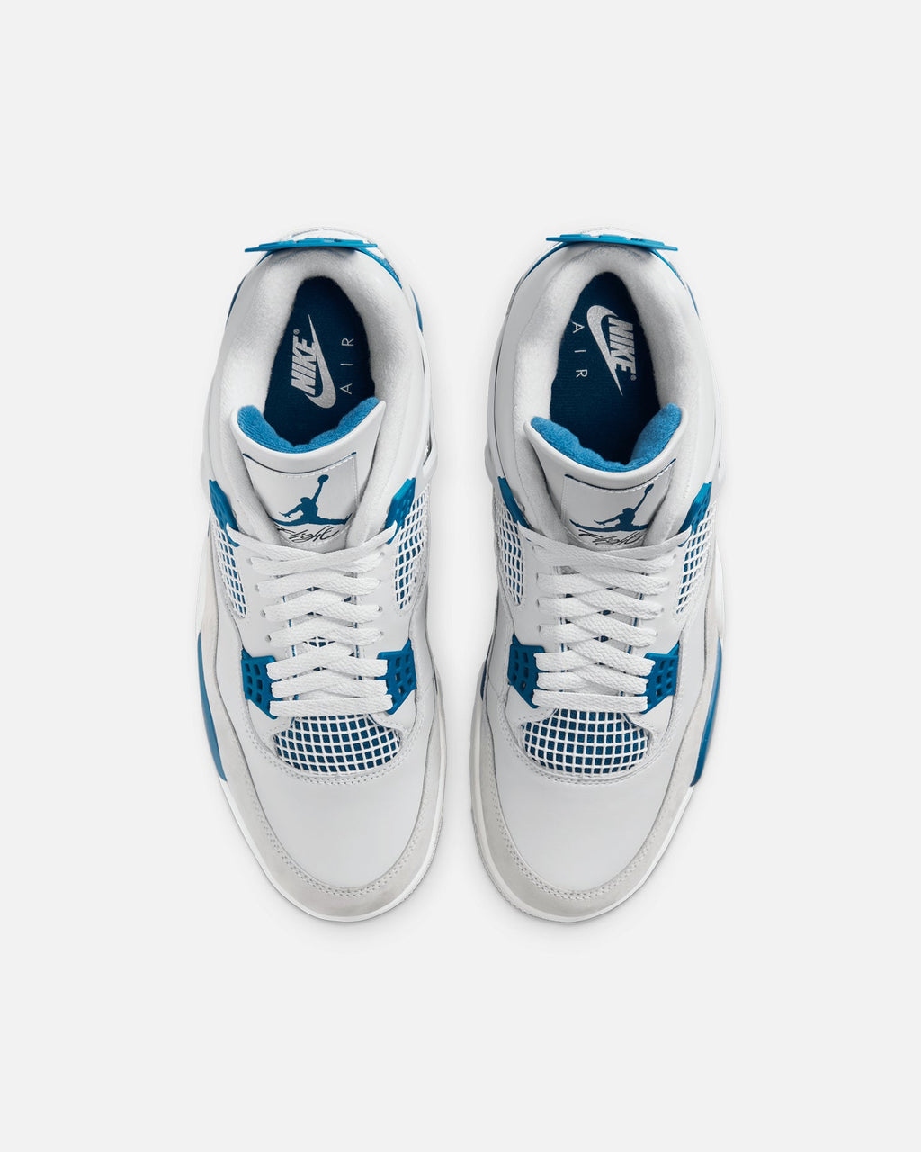 HOT Products Jordan Air Jordan 4 Retro "Military Blue" Off White/Industrial Blue