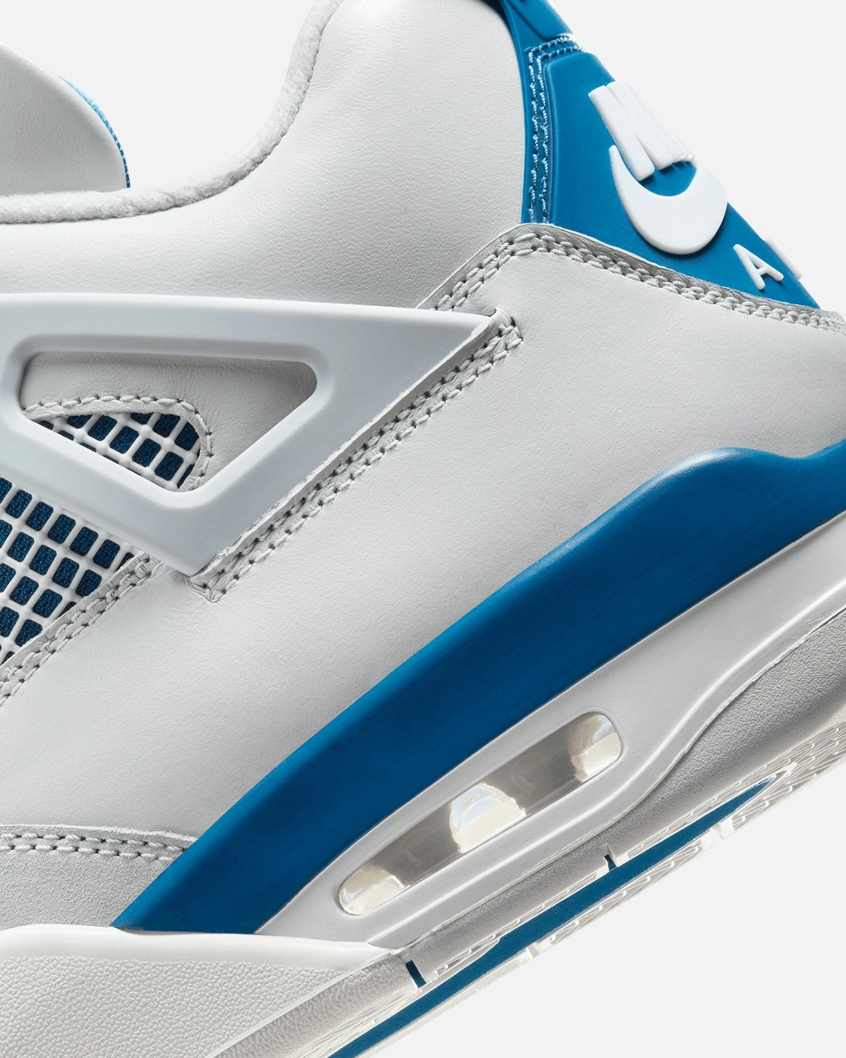 HOT Products Jordan Air Jordan 4 Retro "Military Blue" Off White/Industrial Blue