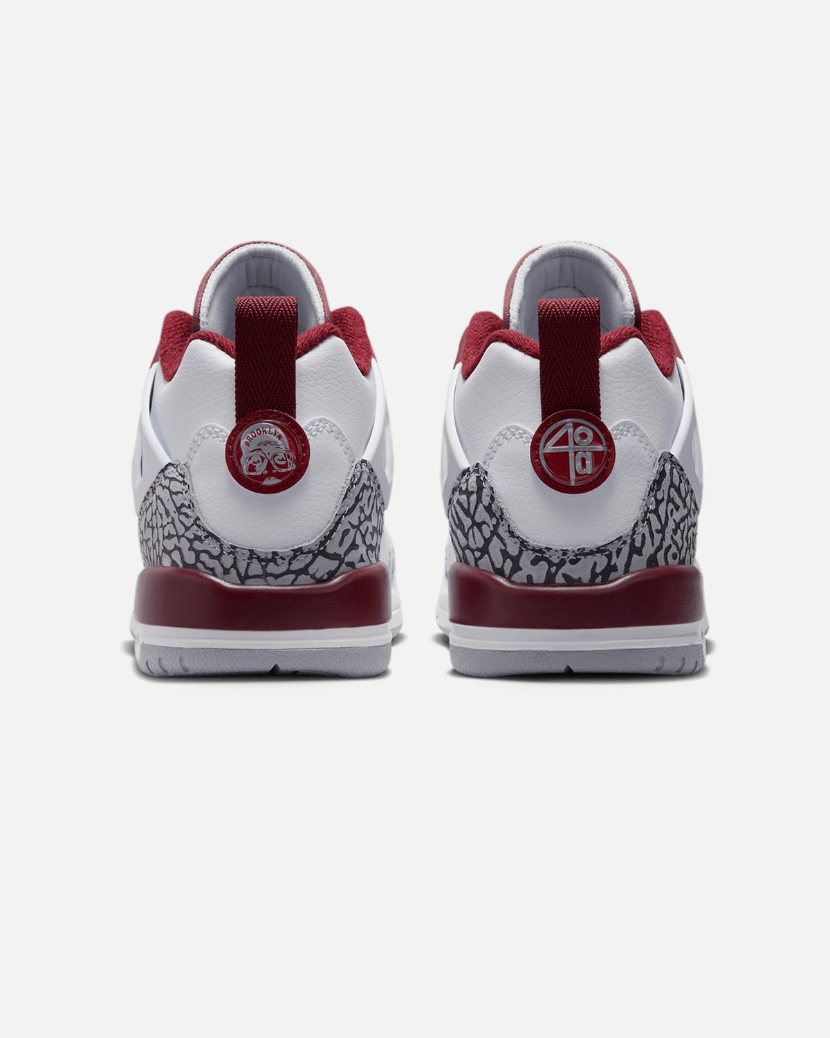 HOT Products Jordan Kids' Spizike Low (GS) White/Team Red