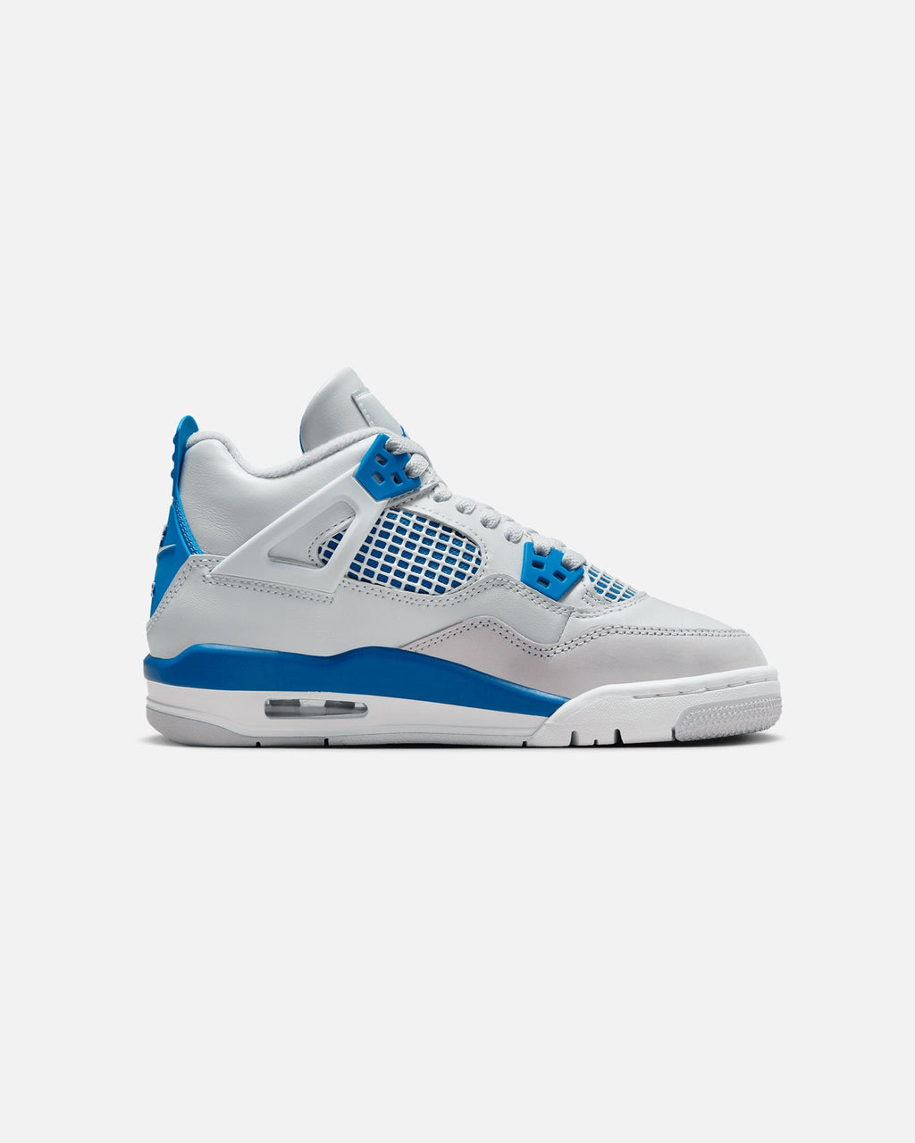 HOT Products Jordan Kids' Air Jordan 4 Retro (GS) "Industrial Blue" Off White/Industrial Blue