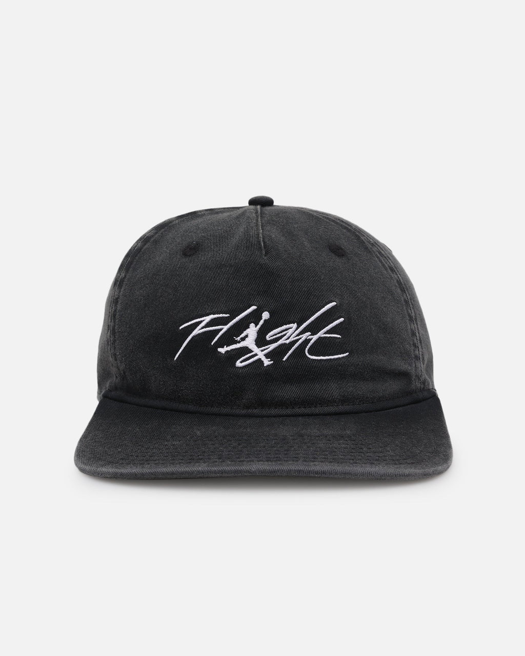 HOT Products Jordan Flight Pro Unstructured Pro 5-Panel Strapback Black/White