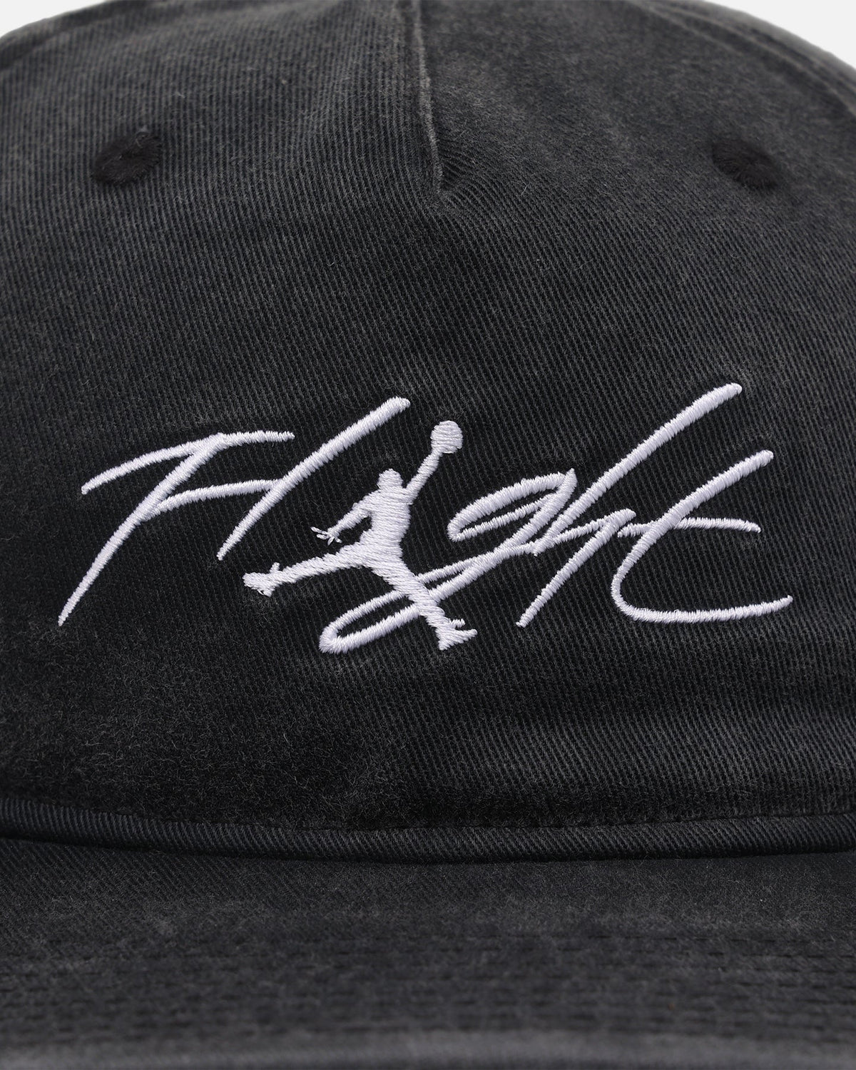 HOT Products Jordan Flight Pro Unstructured Pro 5-Panel Strapback Black/White