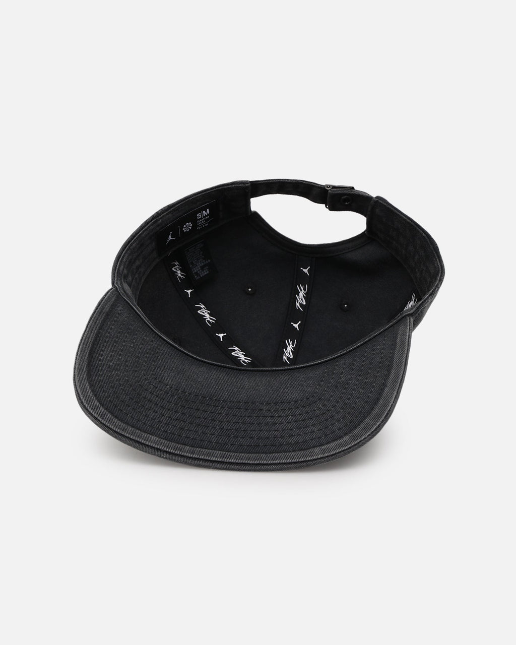 HOT Products Jordan Flight Pro Unstructured Pro 5-Panel Strapback Black/White