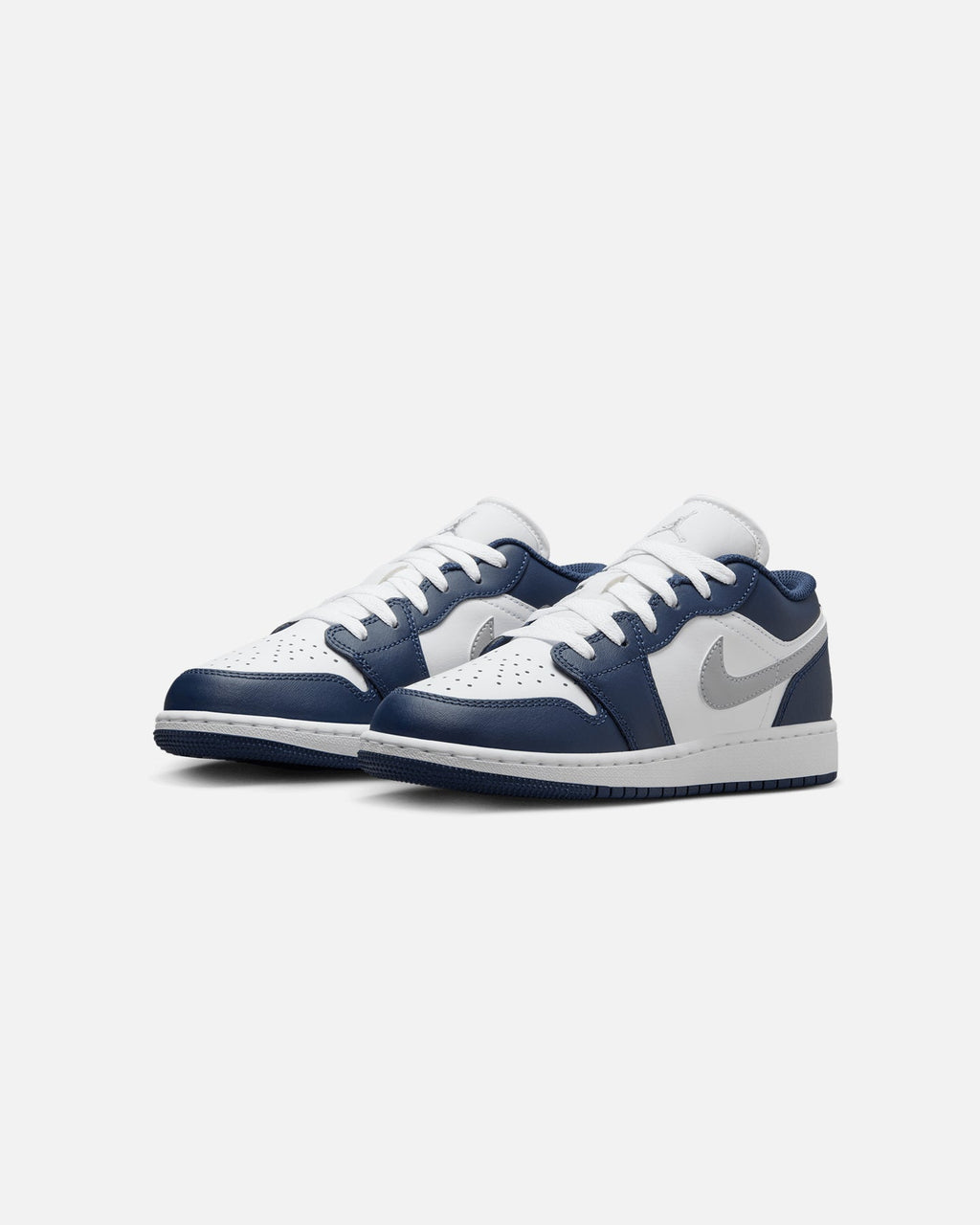 HOT Products Jordan Kids' Air Jordan 1 Low (GS) White/Wolf Grey
