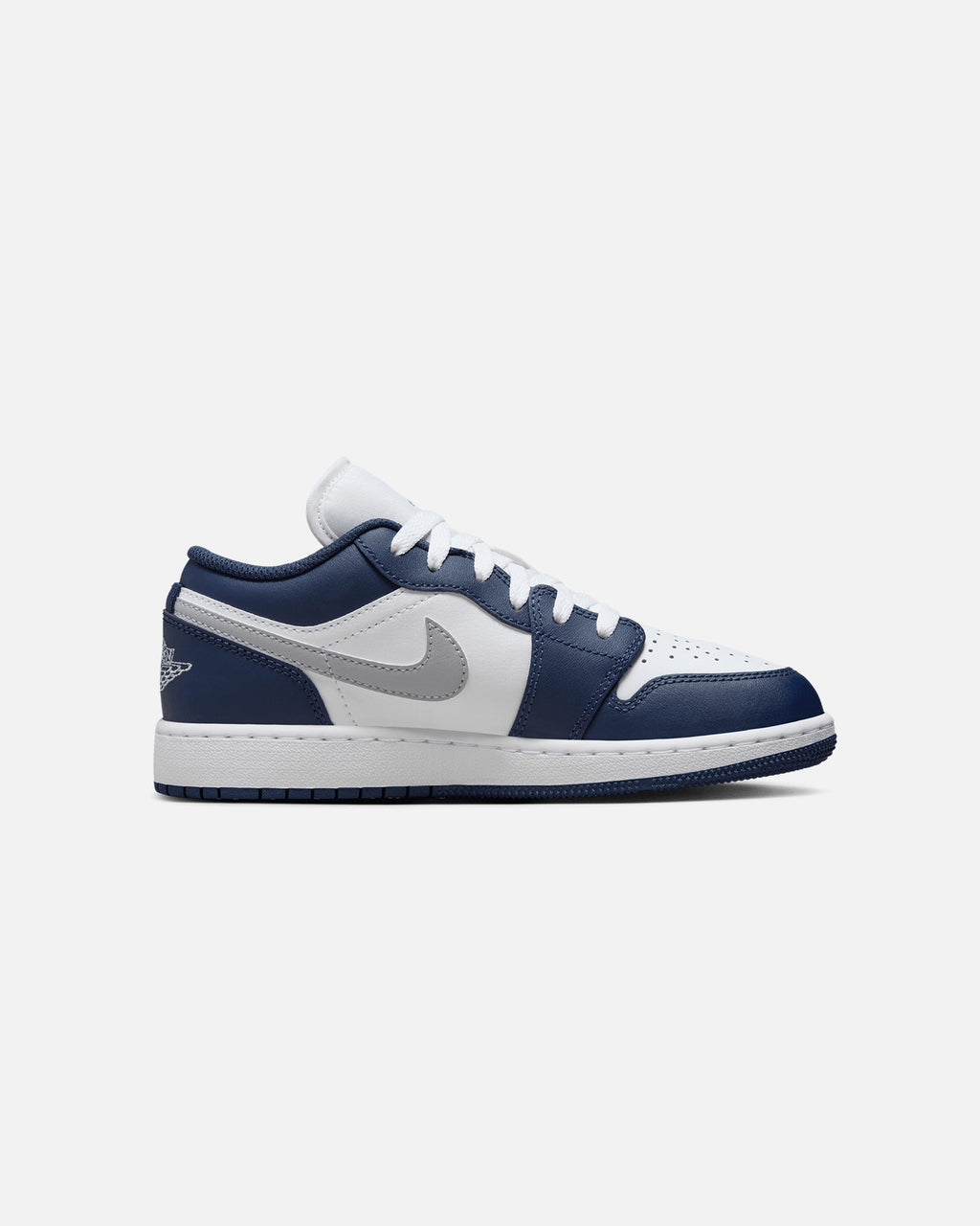 HOT Products Jordan Kids' Air Jordan 1 Low (GS) White/Wolf Grey