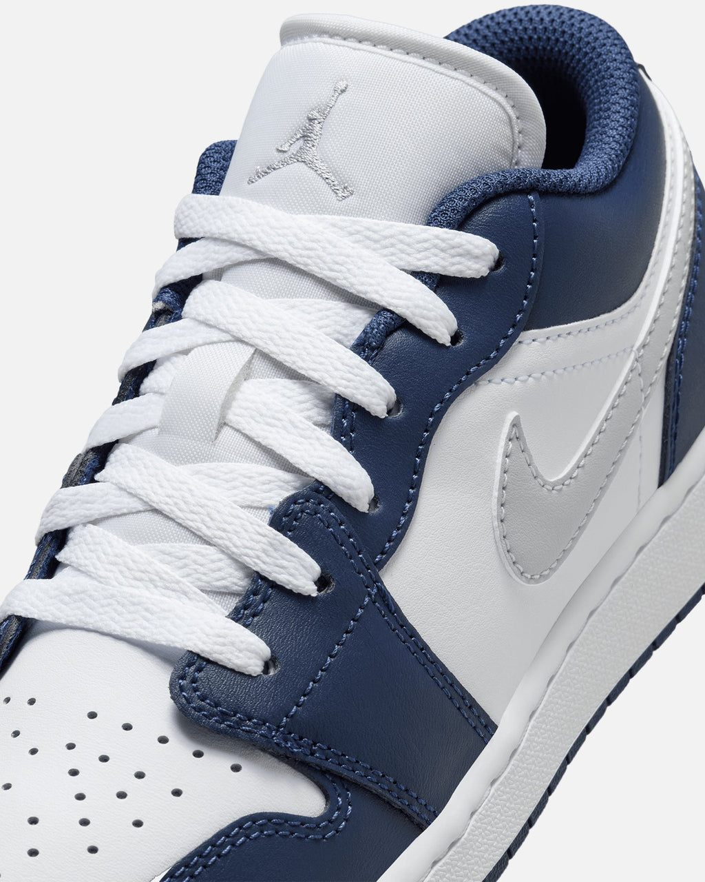 HOT Products Jordan Kids' Air Jordan 1 Low (GS) White/Wolf Grey