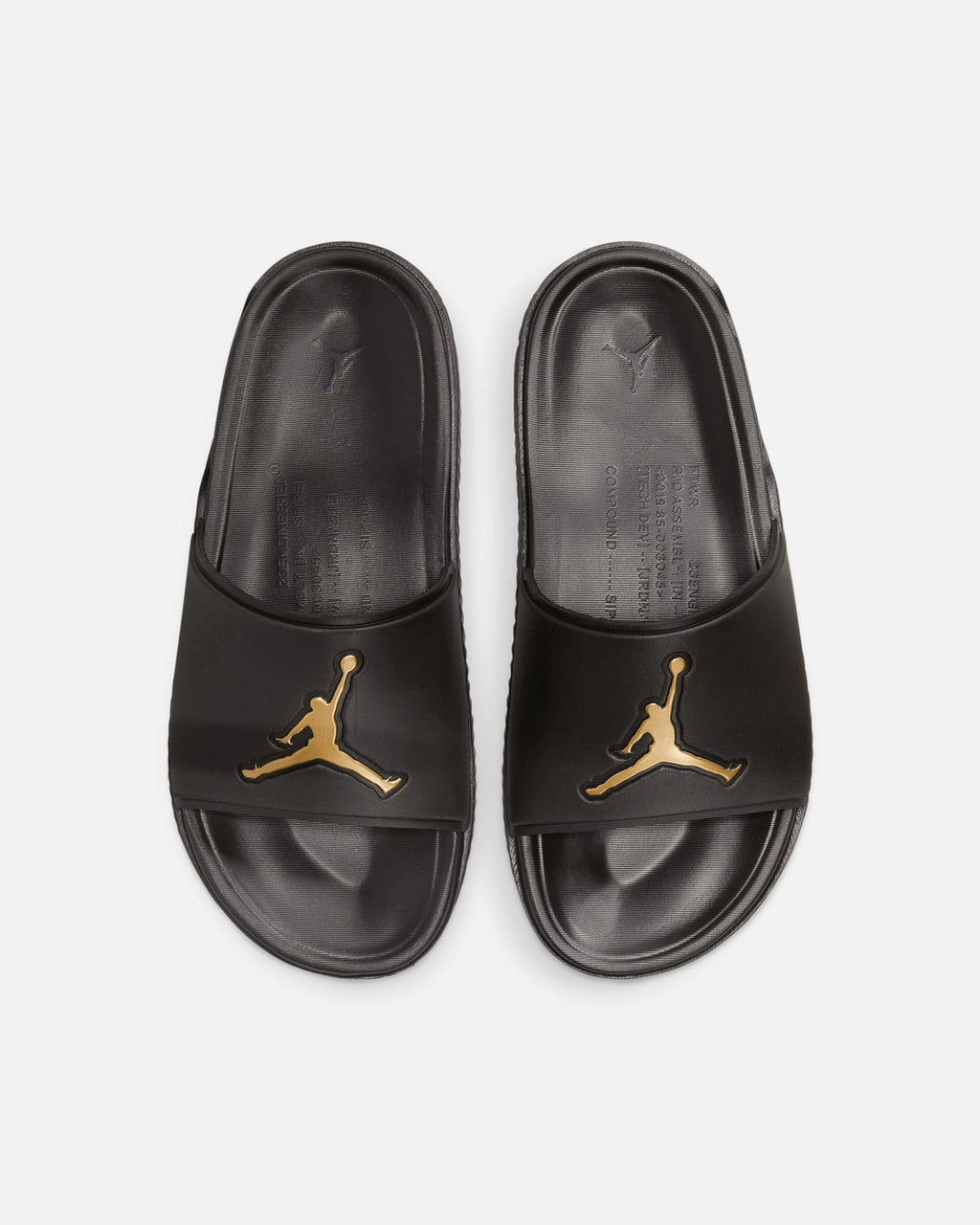 HOT Products Jordan Jumpman Slides Black/Metallic