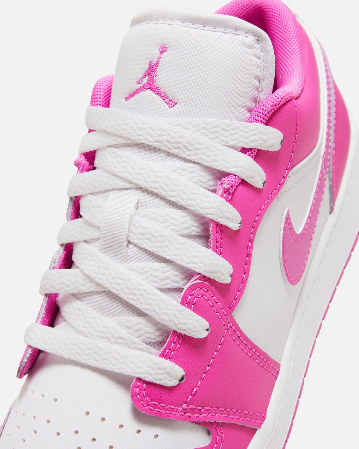 HOT Products Jordan Kids' Air Jordan 1 Low (GS) Fire Pink/Iris Whisper White