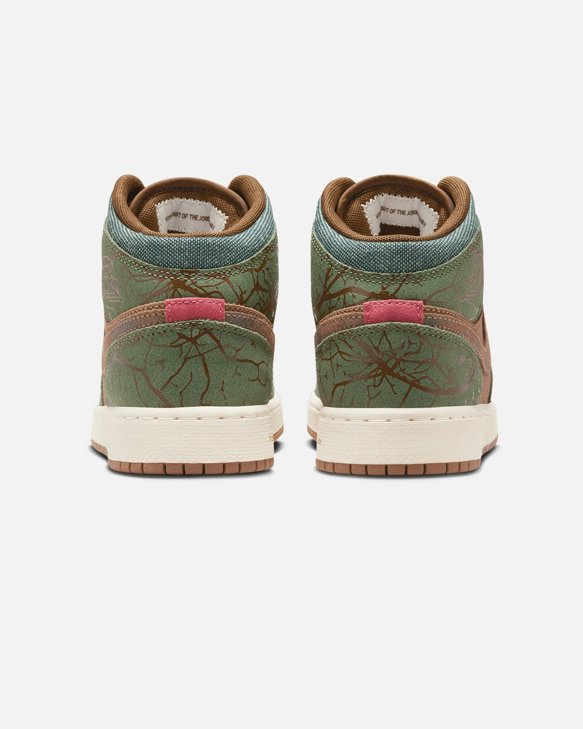 HOT Products Jordan Kids' Air Jordan 1 Mid (GS) "Sneaker School"  Archaeo Brown