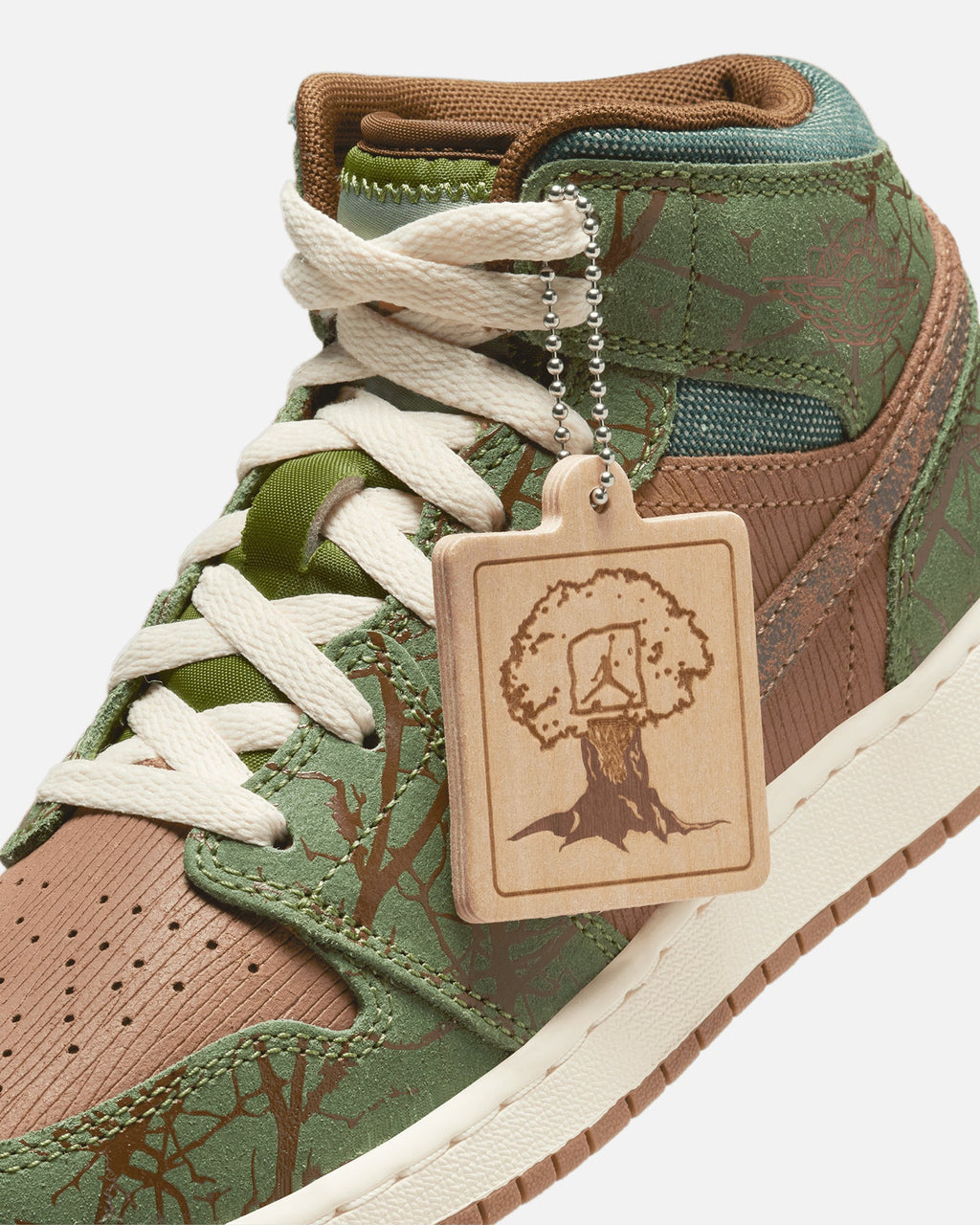 HOT Products Jordan Kids' Air Jordan 1 Mid (GS) "Sneaker School"  Archaeo Brown