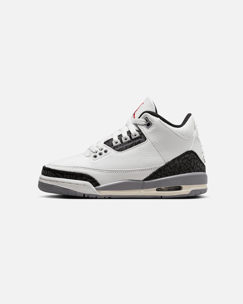 HOT Products Jordan Kids' Air Jordan 3 Retro (GS) "Cement Grey" Summit White/Fire Red Cement