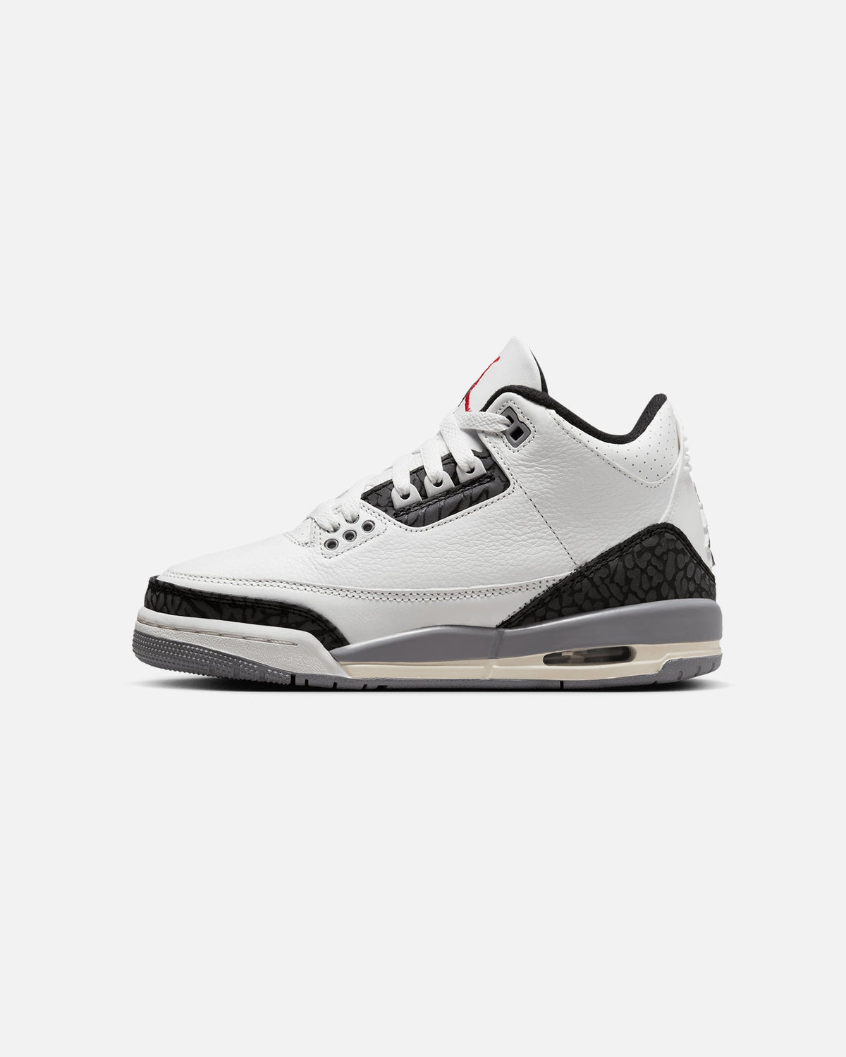 HOT Products Jordan Kids' Air Jordan 3 Retro (GS) "Cement Grey" Summit White/Fire Red Cement