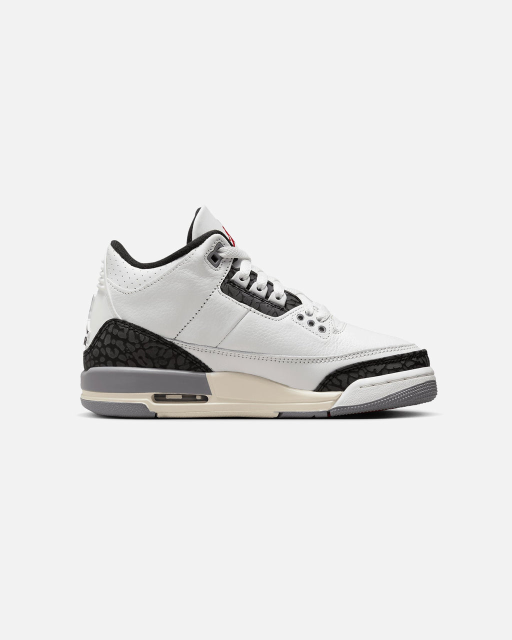 HOT Products Jordan Kids' Air Jordan 3 Retro (GS) "Cement Grey" Summit White/Fire Red Cement