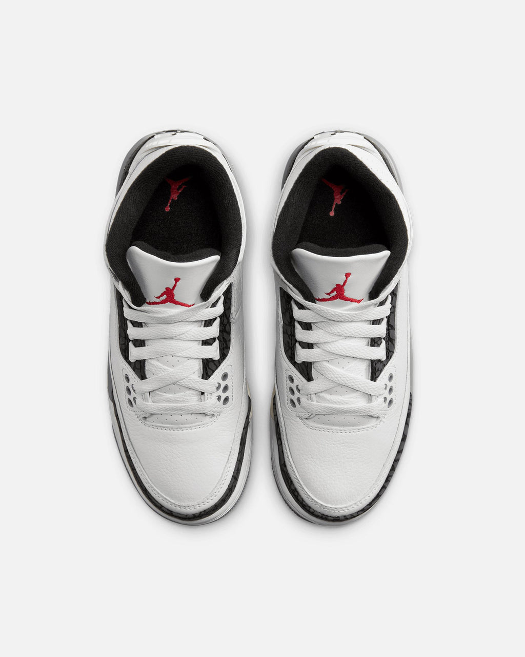 HOT Products Jordan Kids' Air Jordan 3 Retro (GS) "Cement Grey" Summit White/Fire Red Cement
