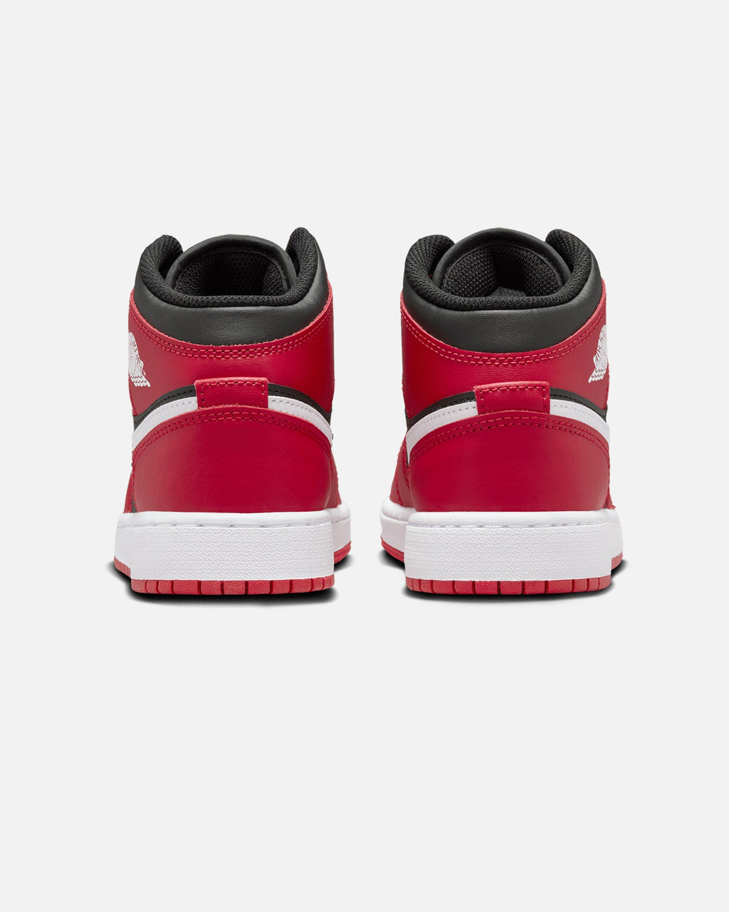 HOT Products Jordan Kids' Air Jordan 1 Mid (GS) Black/Red