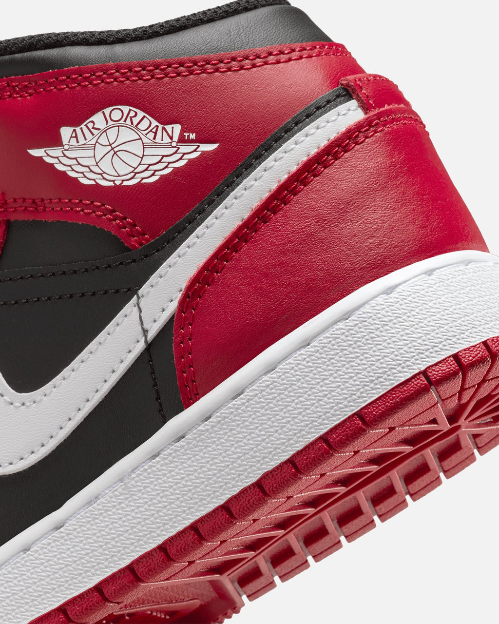 HOT Products Jordan Kids' Air Jordan 1 Mid (GS) Black/Red