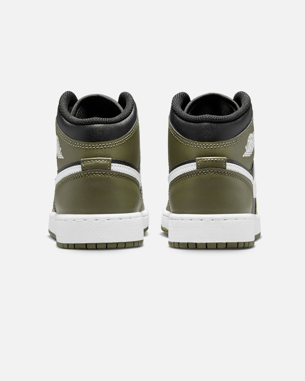 HOT Products Jordan Kids' Air Jordan 1 Mid (GS) Black/White