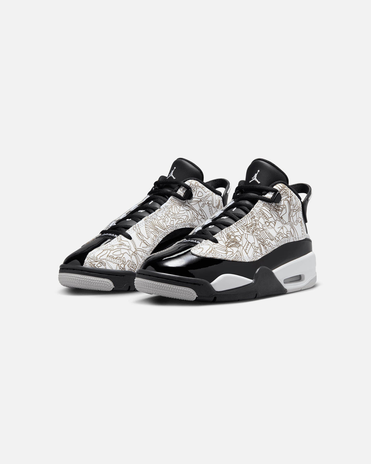HOT Products Jordan Kids' Air Jordan Dub Zero (GS) White/Black