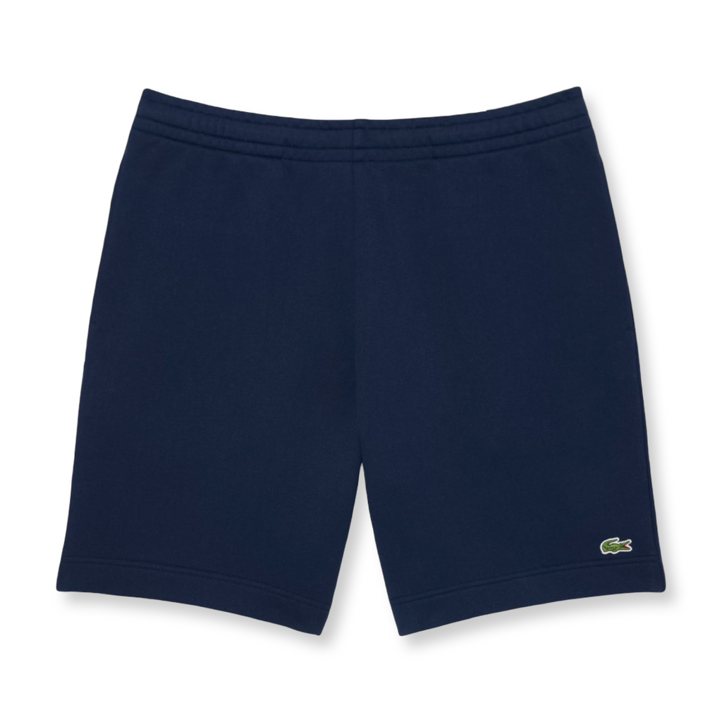 New Arrival LACOSTE FLEECE SHORT Men -NAVY BLUE-166