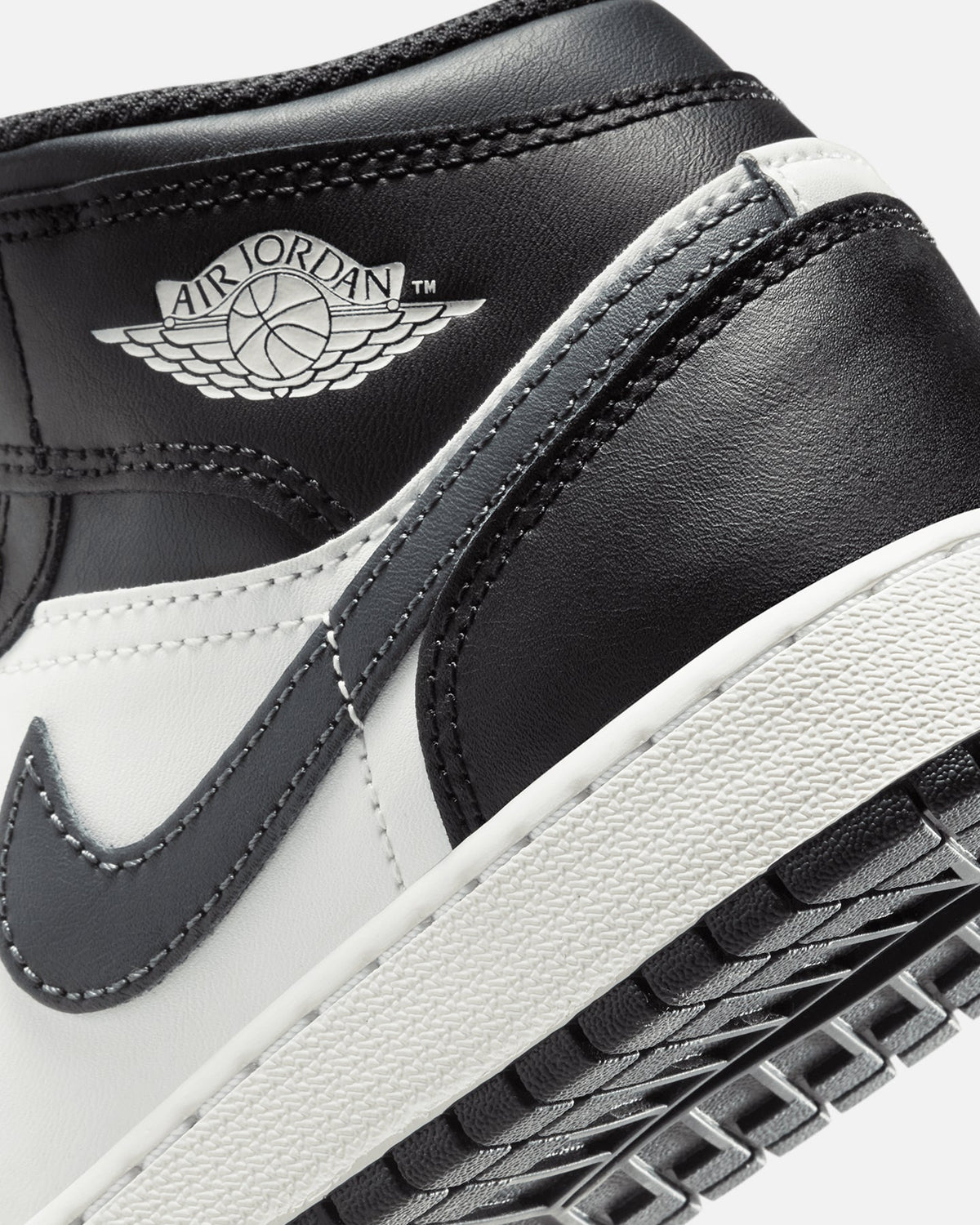 HOT Products Jordan Kids' Air Jordan 1 Mid (GS) Black/White