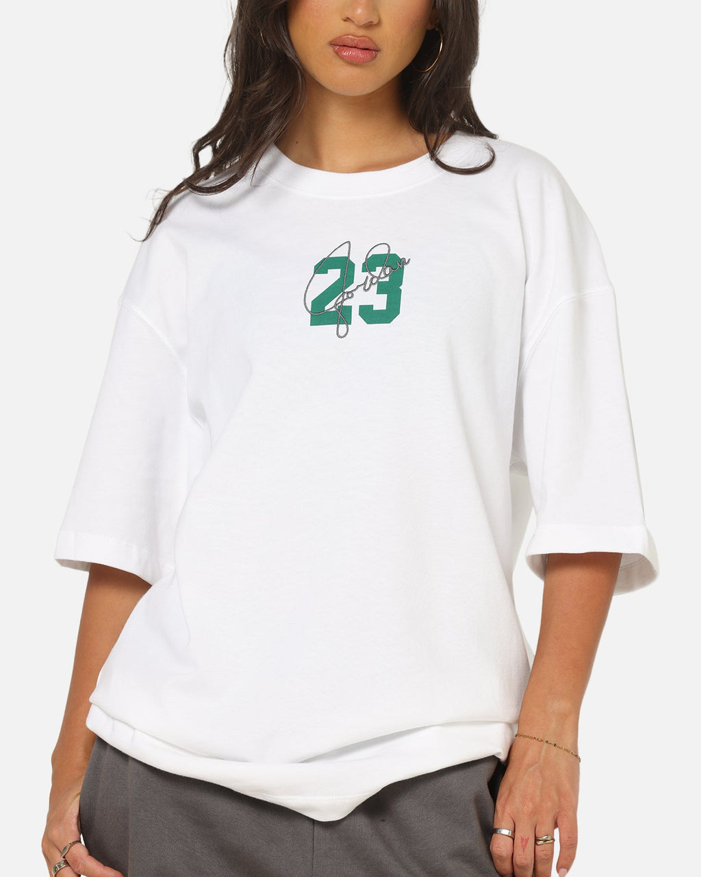 HOT Products Jordan Women's Essentials Brooklyn 23 Graphic T-Shirt White