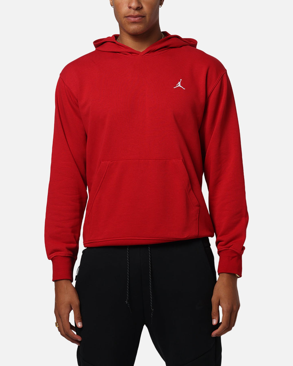 HOT Products Jordan Brooklyn Fleece Pullover Hoodie Gym Red/White