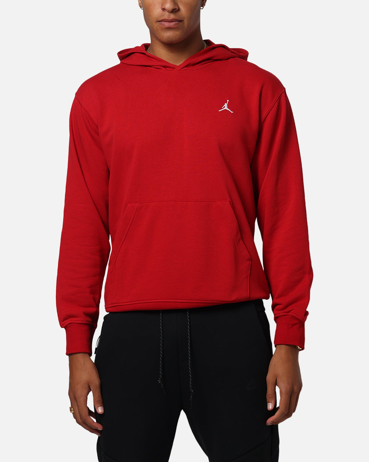 HOT Products Jordan Brooklyn Fleece Pullover Hoodie Gym Red/White