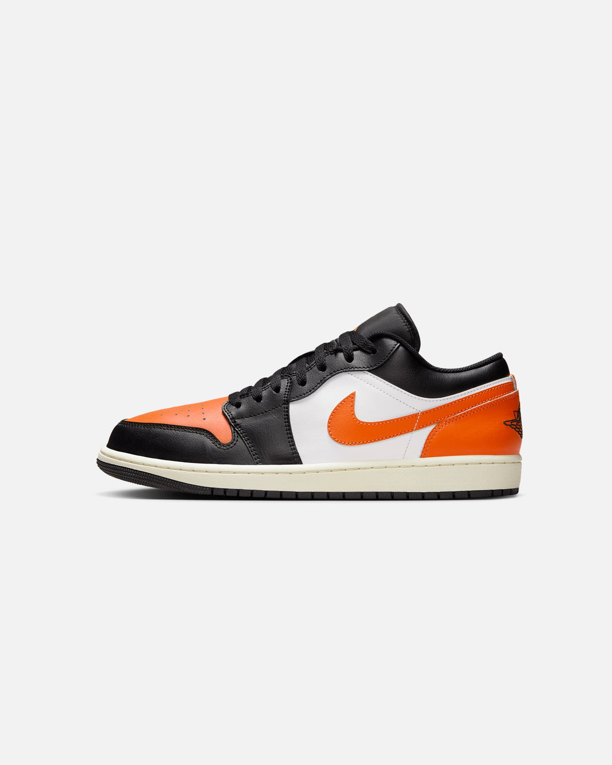 HOT Products Jordan Air Jordan 1 Low "Shattered Backboard" Black/Starfish-White/Sail