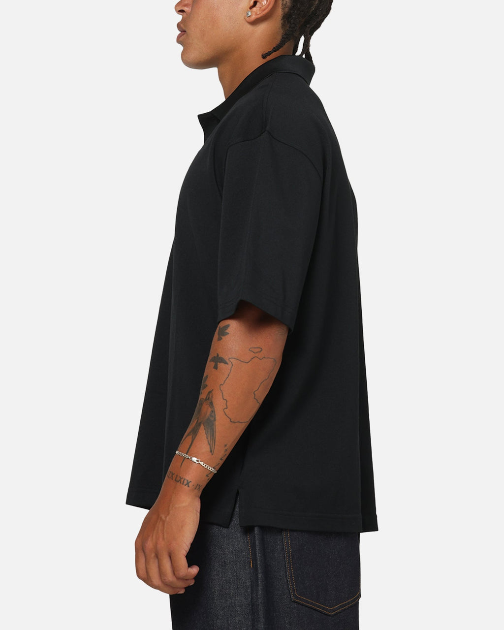 HOT Products Jordan Jumpman Brooklyn Polo Top Black/Iron Grey
