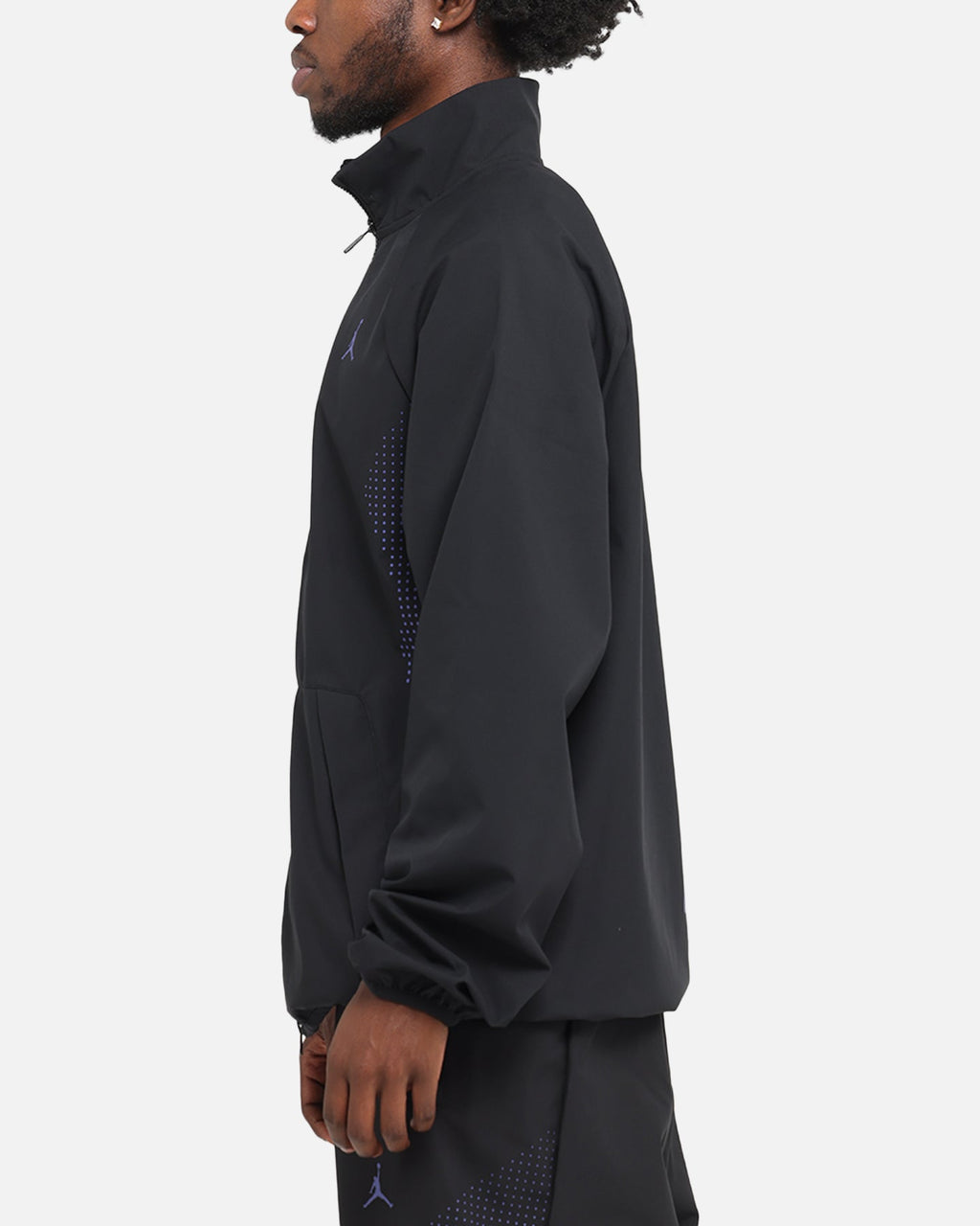 HOT Products Jordan Sport Jam Sport Warm-Up Jacket Black/Purple
