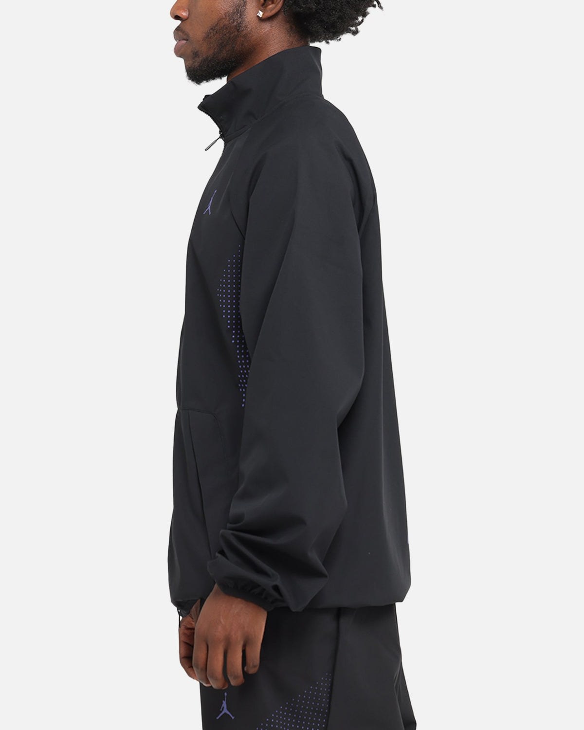 HOT Products Jordan Sport Jam Sport Warm-Up Jacket Black/Purple