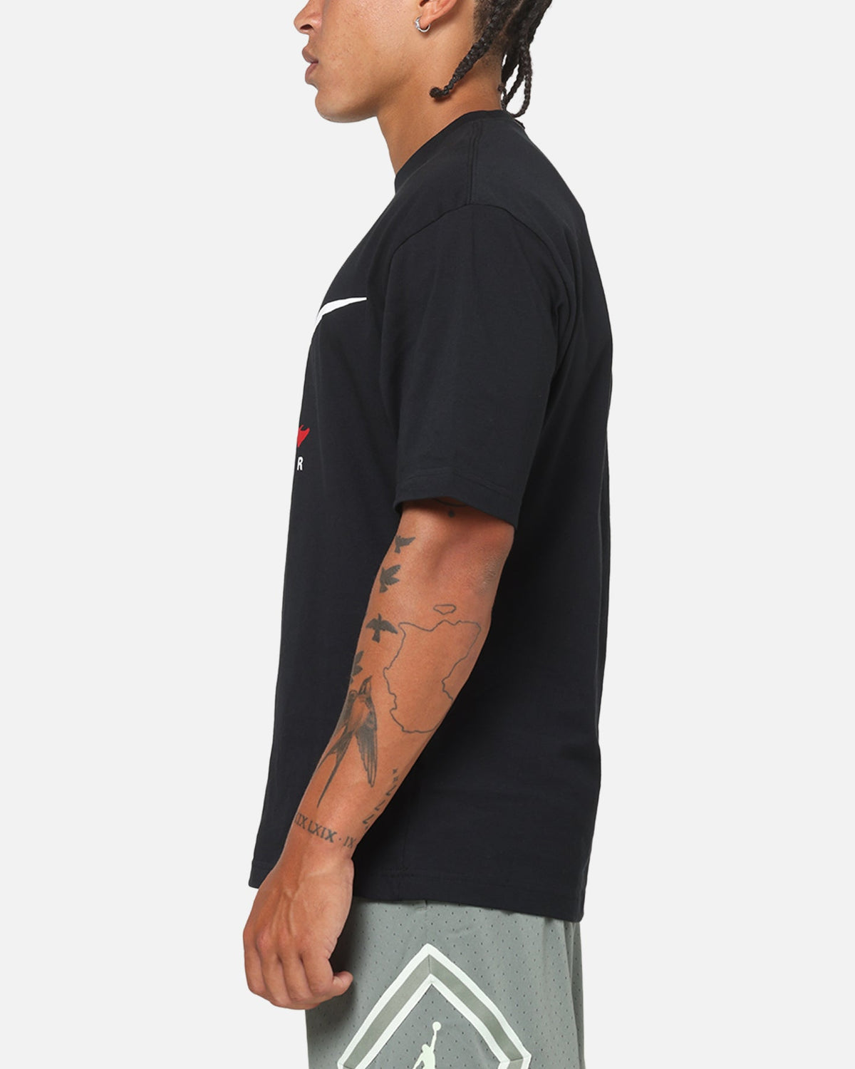 HOT Products Jordan Brooklyn Jumpman Graphic T-Shirt Black/White