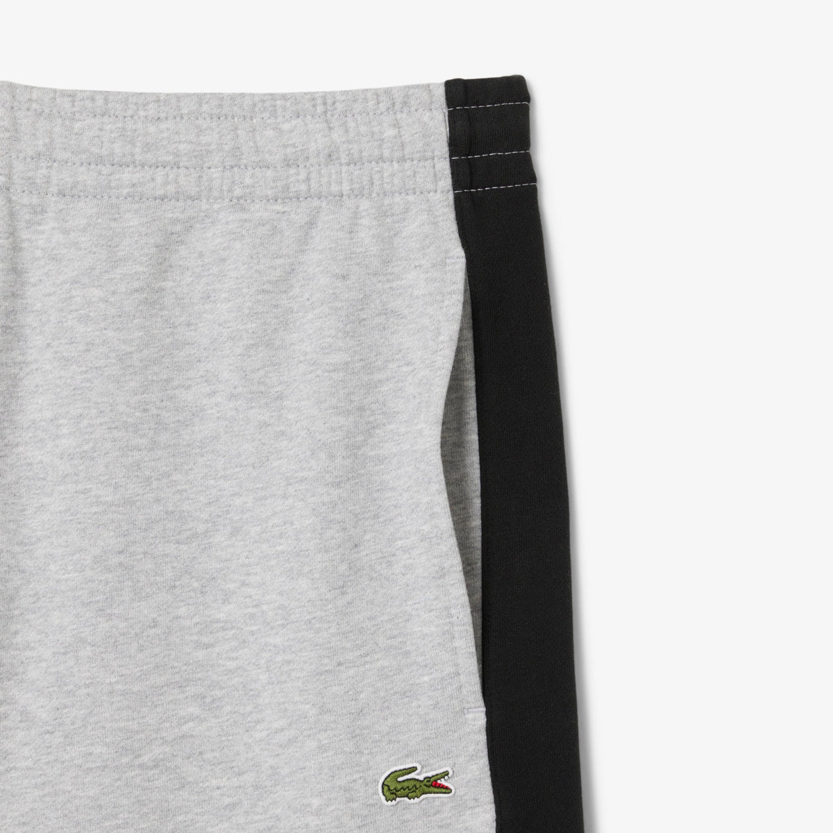 New Arrival Lacoste COLORBLOCK FLEECE Short Men -GREY CHINE-BLACK-LY3