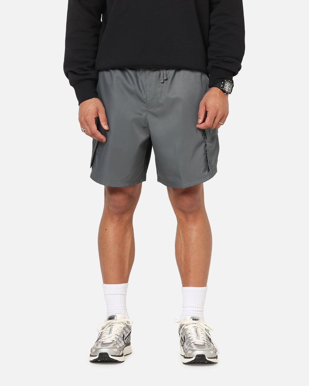 HOT Products Jordan Brooklyn Cargo Shorts Iron Grey