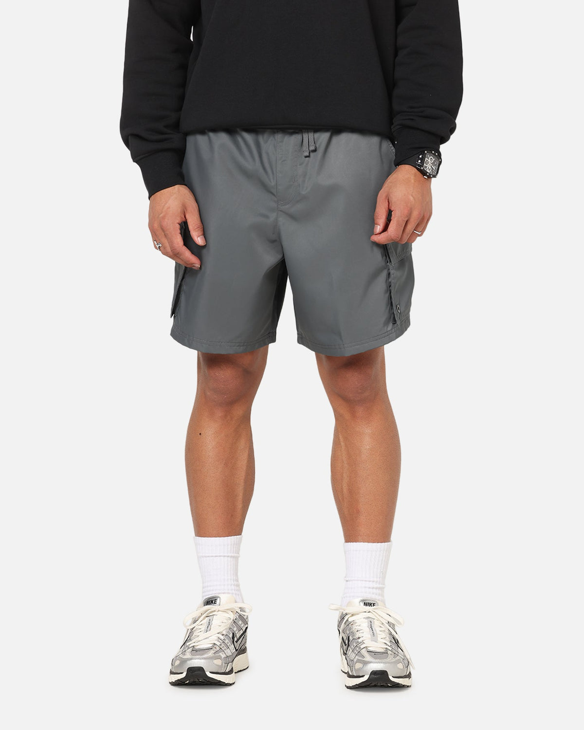HOT Products Jordan Brooklyn Cargo Shorts Iron Grey