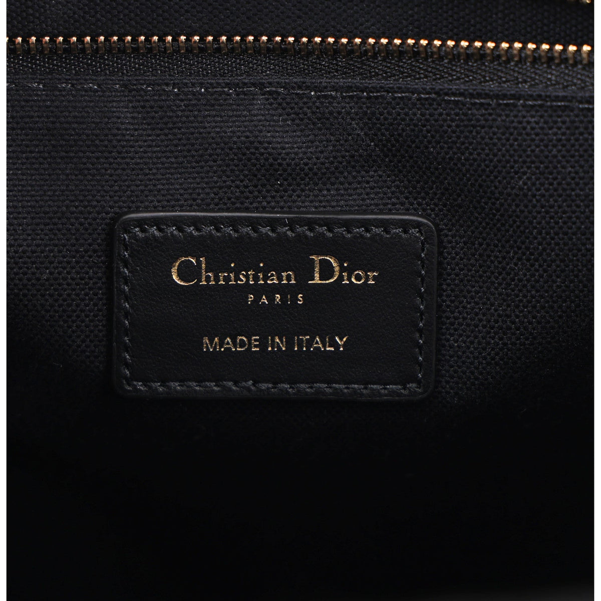 Canvas Calfskin Embroidered Small Plan De Paris Book Tote With Strap Black White