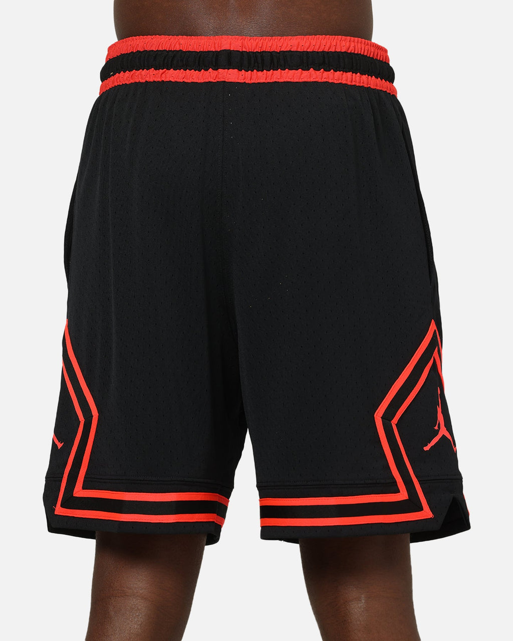 HOT Products Jordan Dri-FIT Sport Diamond Shorts Black/Infrared
