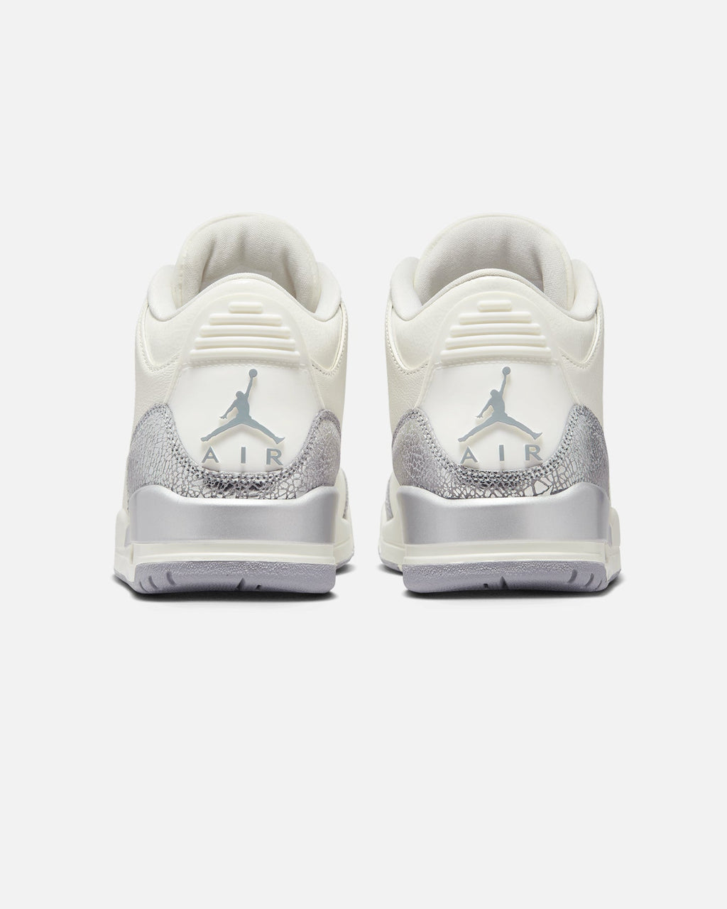 HOT Products Jordan Women's Air Jordan 3 Retro "Metallic Silver" Sail/Cement Grey