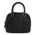 Microguccissima Mini Dome Bag Black