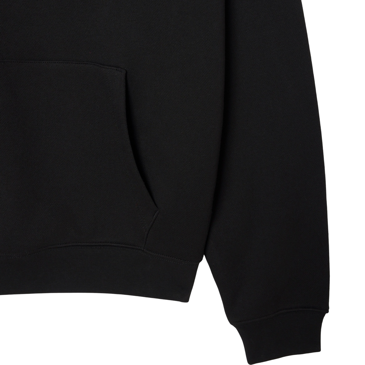 New Arrival LACOSTE LOOSE FIT PARIS HOODIE FLEECE -Men -BLACK-031