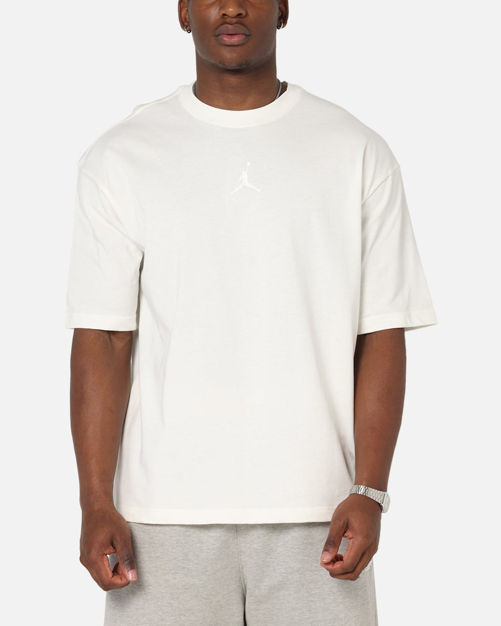 HOT Products Jordan Flight Essentials Oversized Crewneck T-Shirt Sail/Sail