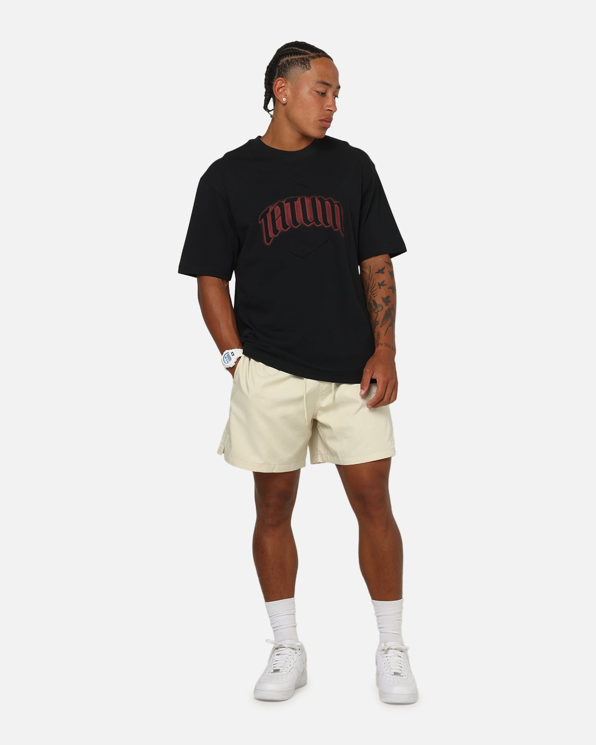HOT Products Jordan Jumpman Graphic Jayson Tatum T-Shirt Black/University Red
