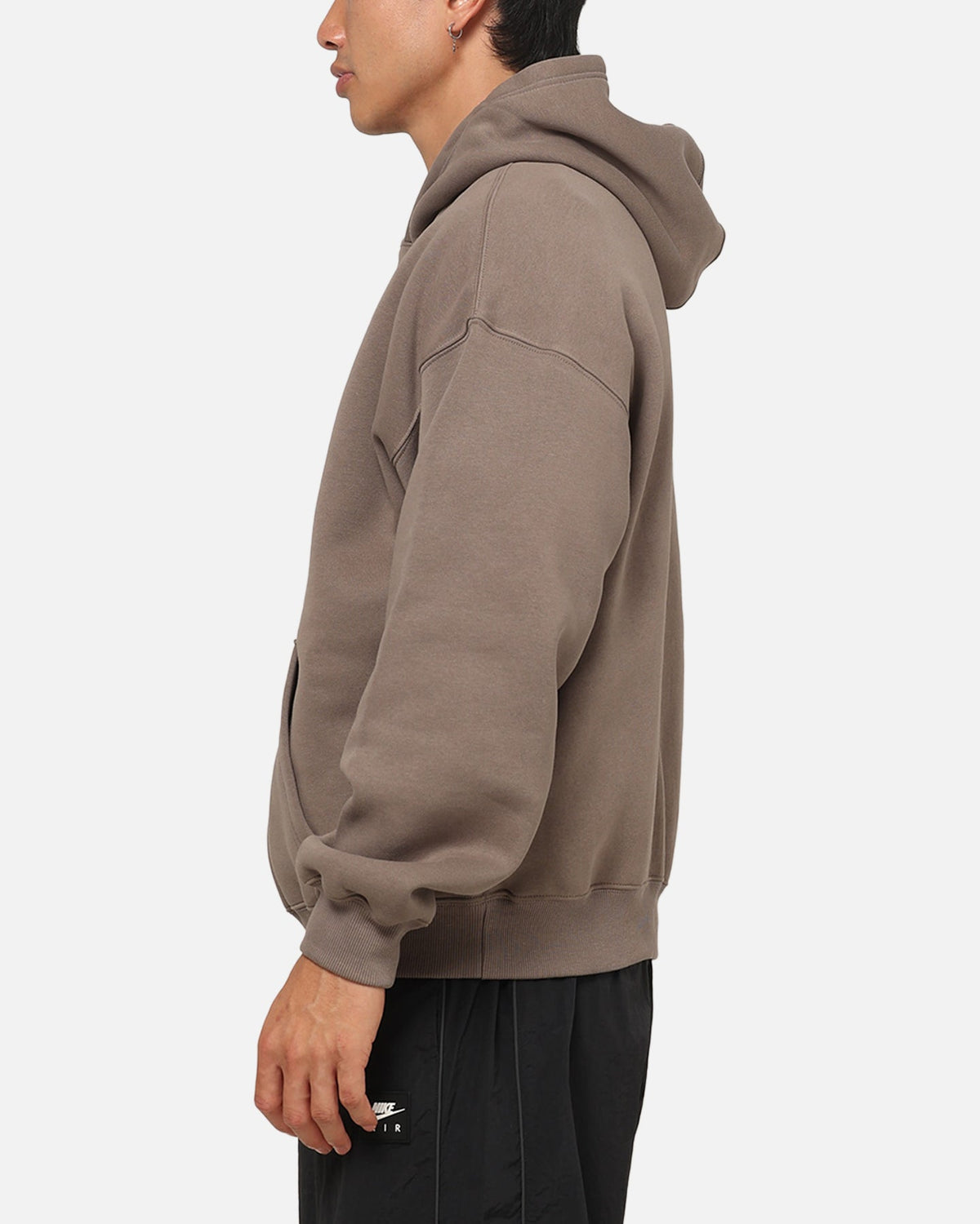 HOT Products Jordan Brooklyn Fleece Oversized Hoodie Olive Grey