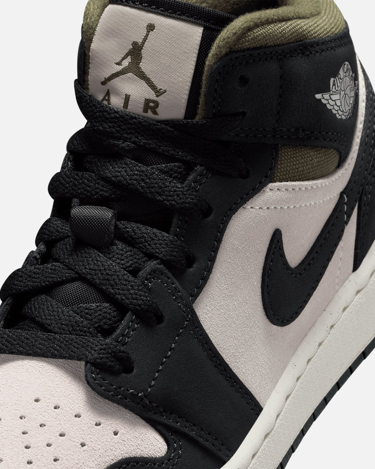 HOT Products Jordan Kids' Air Jordan 1 Mid (GS) Lt Orewood Brown