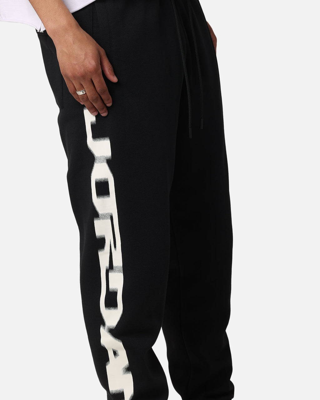 HOT Products Jordan Jumpman MVP Fleece Pants Black/Iron Grey