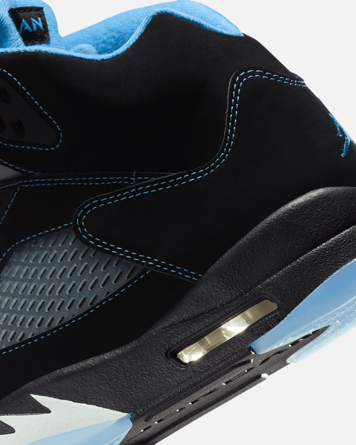 HOT Products Jordan Air Jordan 5 "Black Carolina" Black/Blue